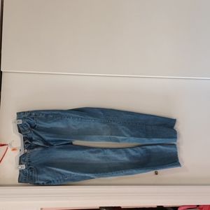 Riders by Lee, Mid Rise Straight Leg Unfinished cuff